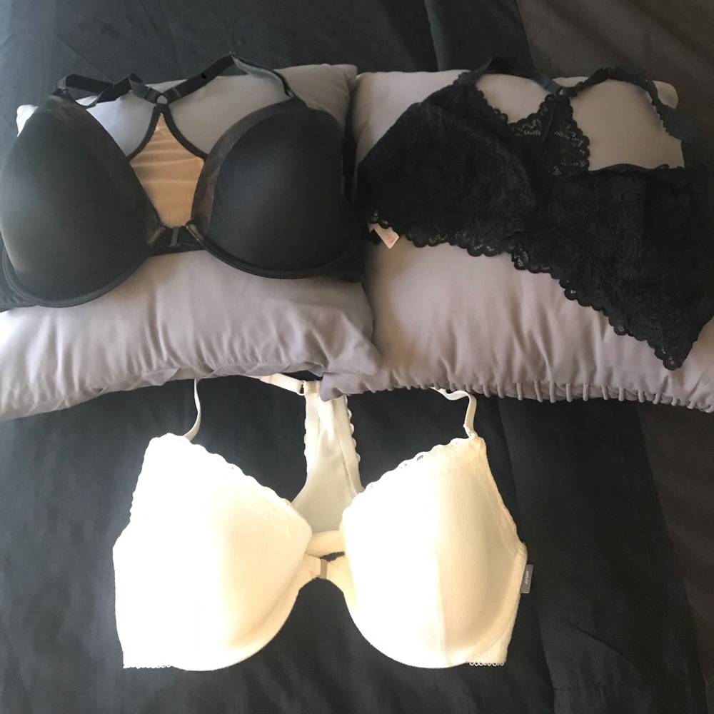 Set of 3 bras 38C